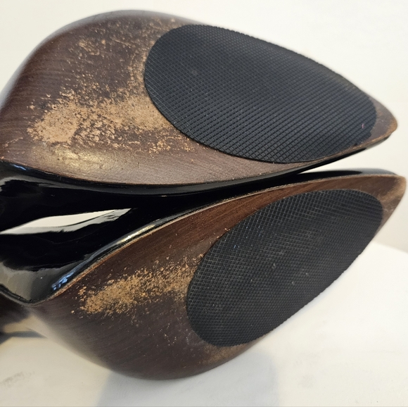 Stuart Weitzman Black Patent Leather Heels - Picture 14 of 14